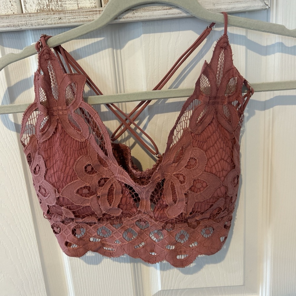 Laced crop top